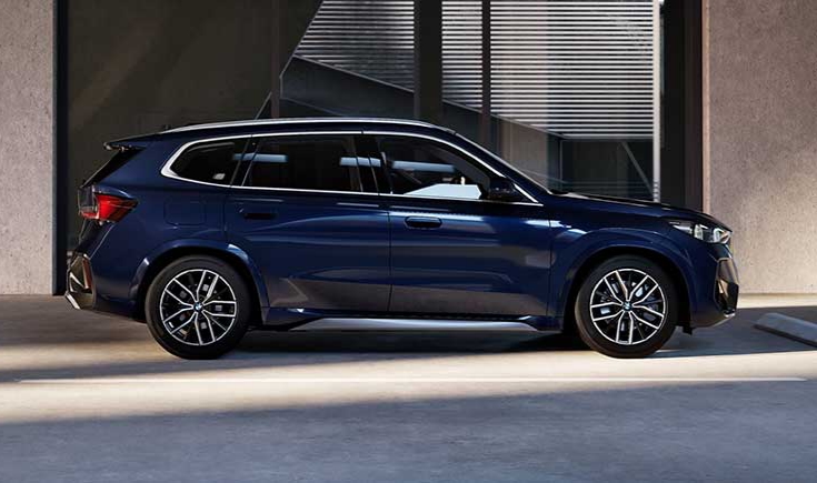 BMW iX1 LWB new avatar launched in Night Dusk Blue Colour
